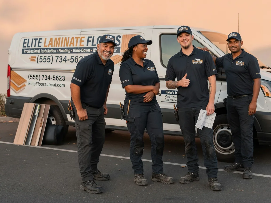 Laminate flooring installation company in Bryant, IA